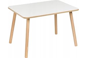 ‎PLAYPALS FURNITURE PlayPals Furniture Kindertisch 50 x 70 x 47 cm – Holztisch für Kinderzimmer | Kinder Tisch, Lern- & Spieltisch aus MDF