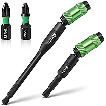 Set 4 Prolunghe Flessibili Per Trapani | Adattatori Angolari | Per Spazi Stretti | Compatibile Con Avvitatori - Foto 5