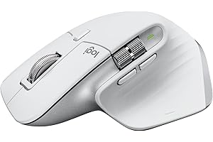 Logitech MX Master 3S - Ratón Inalámbrico Performance con Desplazamiento Rápido, Ergo, 8K DPI, Funciona sobre Cristal, Clics 