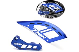 Velospeed Per Yamaha Tmax 560 Tech Max Tmax 530 SX DX Tutti gli anni Moto Pinze Freno Staffe Disco Freno Posteriore Protezione Rotore Tmax530 tmax560 techmax Accessori (blue-2)