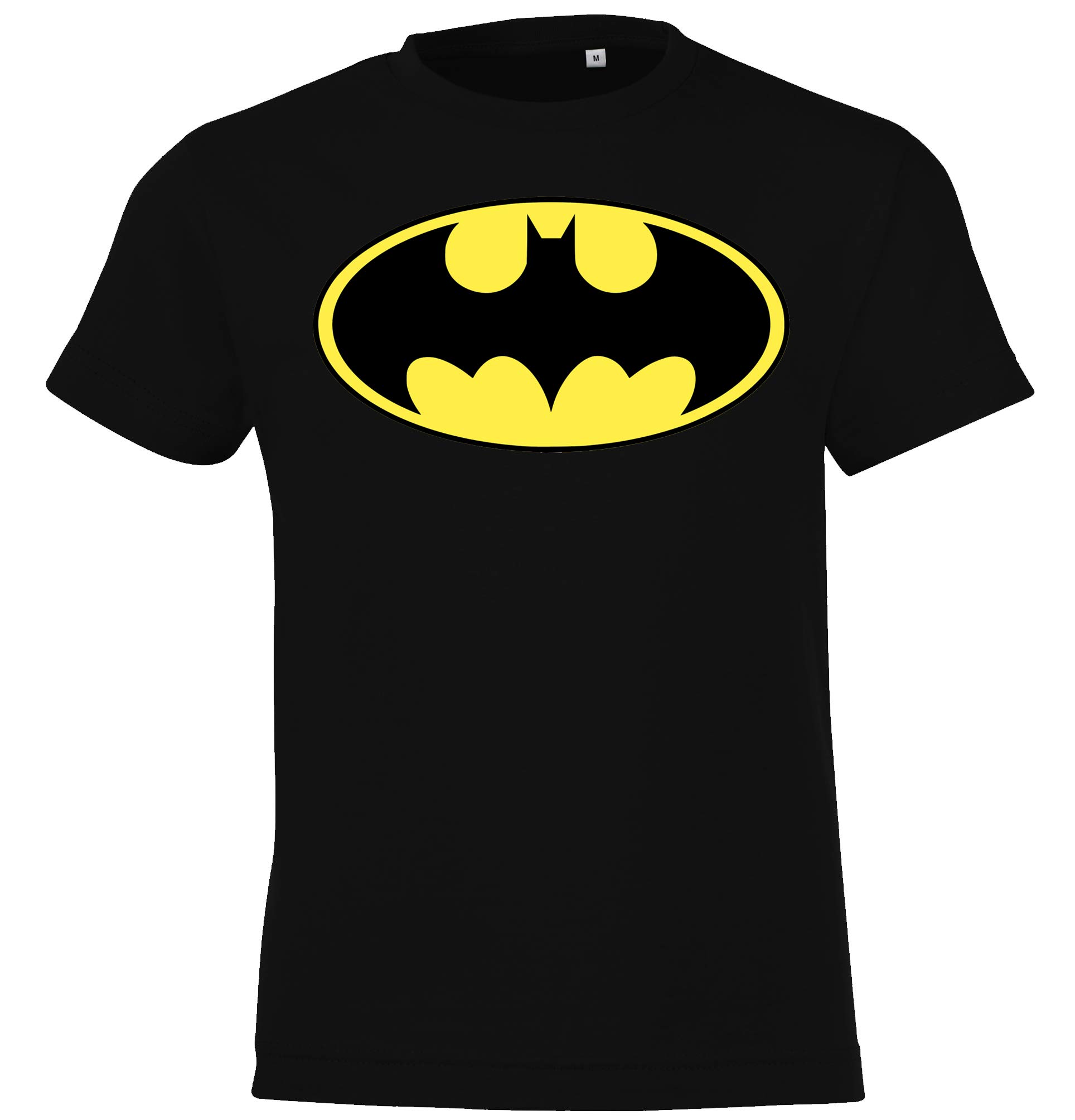 TRVPPY-Kinder-T-Shirt-Modell-Batman-Gelb-Gr-2-12-Jahre-in-Vielen-Farben