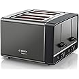 Bosch DESIGNLINE TAT5P445GB 4 SLICE TOASTER, ANTHRACITE
