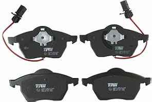 TRW GDB1307 Pastillas de Freno Juego de 4 para Volkswagen Passat B6 (3C2) 2005-2011 Eje Delantero y Otros Vehículos