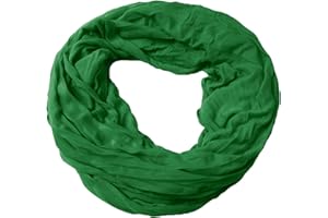 Niklarson Loop Schal Tuch unifarben Rundschal 160x45cm unisex Viskose Baumwolle PaTV22