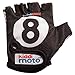 Produktbild kiddimoto GLV006M - Handschuhe Billiard 8, Größe M, schwarz/weiß