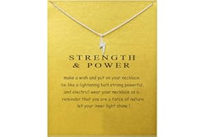 upeilxd Message Card Silver Compass Pendant Necklace Friendship Sun Good Luck Elephant Pendant Butterfly Chain Necklace for Women Girl Gift