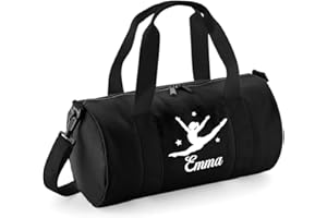 beyondsome Personalised Split Jump Girls Ladies Dance Gymnastics Kit Bag