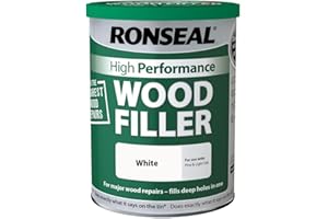 Ronseal HPWFW1K High Performance Wood Filler White 1 kg