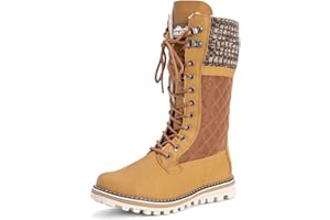 POLARR Polar Damen Schnee Dauerhaft Draussen Thermal Winter Warm Wasserdicht Mittelhoher Stiefel