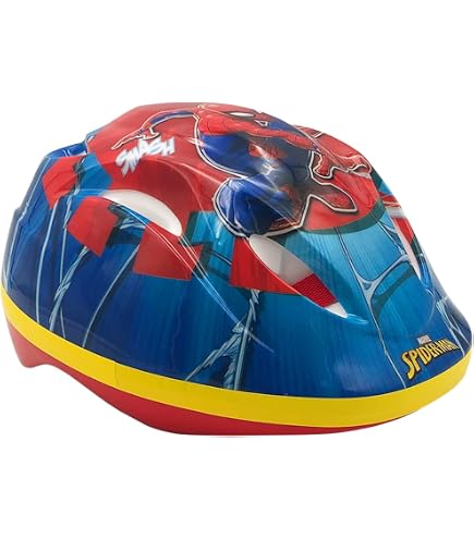 Bicyclette Spiderman 12 Pouces Pour Enfant Garçon - Vélo Bébé Avec Roulettes, Rouge, Cadre Métal Et Accessoires