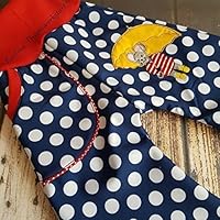 Maus mit Schirm Softshell Hose Gr. 92-128 blau