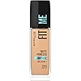 Maybelline New York Liquid Foundation, Matte Finish, With SPF, Absorbs Oil, Fit Me Matte + Poreless, 220 Natural Beige, 30ml