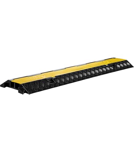 Kabelbrug Kabel Bescherming 88,9x50,8x5 cm 5 Channel Kabelgoot Cable Protector Warehouse 1.38x 1.26 Ramp Updated Professional | NL
