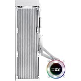 Lian Li Hydro-Shift II LCD-C 360 Beyaz Fansız İşlemcı Sıvı Soğutucu (G89.GHS2LCD36W.00)