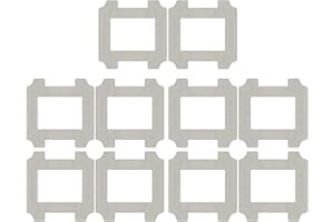 DONKIVVY Ersatz-Mopp-Pads für Ecovacs Winbot W2S Fensterreinigungsroboter, waschbar, wiederverwendbar, 10 Stück