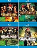 Fluch der Karibik 1. / 2. / 3. / 4. (Pirates of the Caribbean) | 4-Blu-ray - Johnny Depp