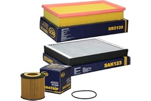 SCT Germany Inspektionspaket Wartungspaket Filterset 1 x Luftfilter 1 x Innenraumfilter mit Aktivkohle 1 x Ölfilter