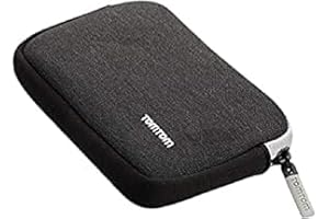 Funda universal TomTom para navegadores TomTom de 4.3 y 5 pulgadas (por ejemplo, TomTom Start, Via, Rider, GO Basic, GO Essential, GO Premium, GO Classic, GO Discover, GO Expert, GO Professional)