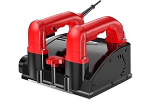 SHZICMY Smerigliatrice per muro, fresatrice per massetti e calcestruzzo, fresa per calcestruzzo, 3000 giri/min, altezza regolabile: 1-4 mm