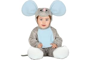 FIESTAS GUIRCA Kostium szara myszka dla niemowląt