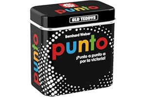 Old Teddys / Game Factory 6349 - Punto, Juego de Cartas de Bolsillo, 5 en Raya. Más 8 años