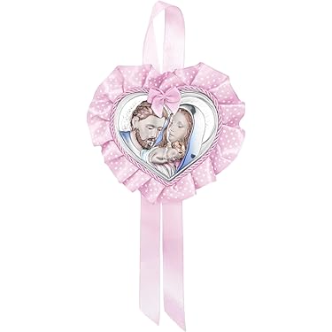 Medaglia Neonato Sacra Famiglia - Argento PVD 5.5x7cm Atelier - Foto 9