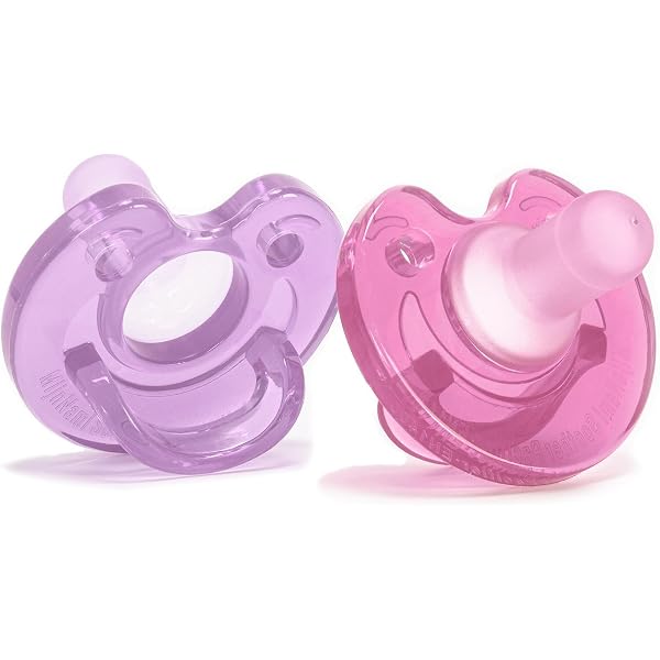 Sucette LOVI 0-3 Mois - Tétine Dynamique En Silicone Sans BPA - Design Symétrique Pour Succion Naturelle - Collection Stardust Bleu - Lot De 2