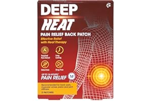Deep Heat, Well Large Patch for Back Pain Pads, 2 count