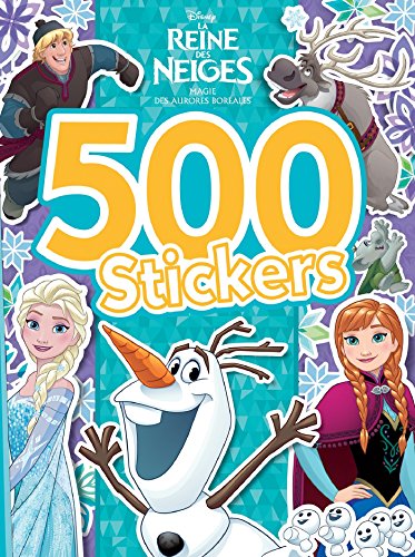 Olaf, La Reine des Neiges, 500 STICKERS Olaf, La Reine des Neiges, 500 STICKERS
