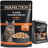 HiLife Perfection Adult Wet Cat Food, Flaked Chicken Breast in Jelly, Grain Free & Made With 100% Natural Ingredients (18 Pou