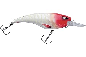 Berkley Zilla Deep Dive Pike Fishing Lure - Diving 3-5m+ Crankbait with Rolling Action - with Fusion 19 Treble Hooks - Lead Free