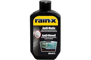 Rain-X R26022, Anti-Buée bouteille, Pare-brise de voiture, vitres de salle de bain, 200 ml