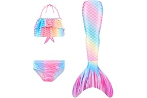 SPEEDEVE Cola de Sirena para Nadar para Niños