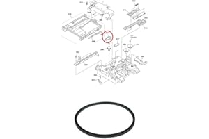 SERVICE_PARTS Drawer Retract Draw Loading Open Close Thin Rubber Belt for Sony Mini Disc HCD-PX333 HCD-PX5 HCD-SE5 HCD-SE9 HCD-VZ50MD HCD-ZX50MD HMC-NX5MD MDS-E10 MDS-E12 MDS-JB940 MDS-JB980 4-227-025-01 422702501