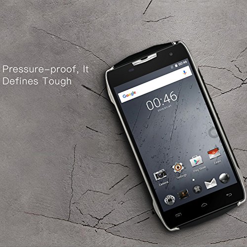Rugged Phone, DOOGEE T5 IP67 Wasserdichtes Smartphone - WCDMA 3G 4G / LTE FDD Android 6.0 - Tough Outdoor Mobile mit 4500mAh Akku - 3GB RAM + 32GB ROM - 5MP + 13MP Kameras - Duales Erscheinungsbild