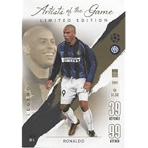 ronaldinho limited edition card Topps Match Attax 2023 2024 Artists of the Game Sports & Outdoors Variants:Single - Ripped Live Product_YuGiOh! New player here, how