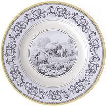 Assiette Plate Villeroy & Boch Audun Chasse 27 Cm - Porcelaine Premium, Neuve
