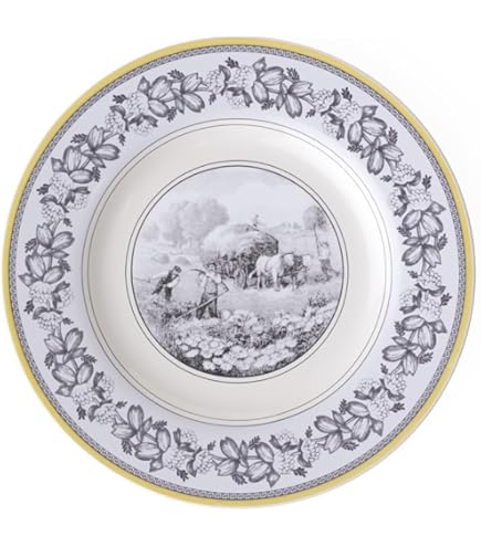 Pip Studio Royal White Soepbord 23,5 cm Golden dots | Pip Studio