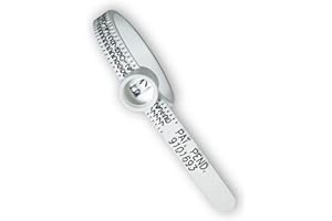 BLUE MOON DIAMONDS Ringgröße bestimmen Ringgrößenmesser Ringmesser Multisizer ist ein Ringmaßband zum messen ihrer Ringgröße mit Anleitung vom Schmuck Depot