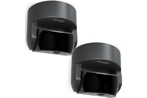 Oktaplex Bea 2X utomhus rörelsedetektor IP65 svängbar 180° PIR-sensor 10 m räckvidd 230 V antracit utskjutande rörelsedetekto