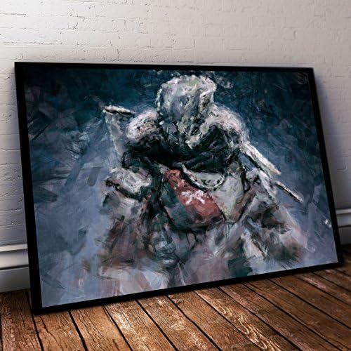 Destiny Titan Painting Print. Destiny Titan Poster. Gamer Room art (A2)