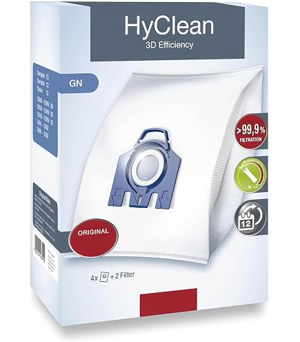 5 Sacchetti Per Aspirapolvere Miele + Filtro PakTrade Per S2111, S5381, S280i, Serie FJM/GN - 5