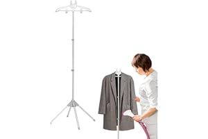 PRATVIDER 1pcs Appendiabiti a Vapore/Supporto telescopico Pieghevole Portatile per Stiratura a Vapore, Portavapore per Vestiti, Appendiabiti a Vapore, Accessori per Stiratura a Vapore