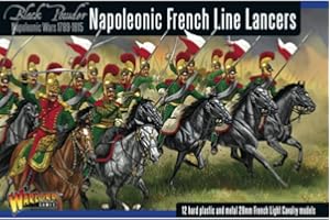 WARLORD GAMES Black Powder - Napoleonic French Line Lancers (13) (28mm Scale)