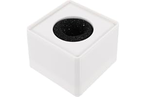 IMIKEYA Square Microphone flag news Reporter Interview Mic prop Portable White Microphone Station Logo for KTV Host Meeting