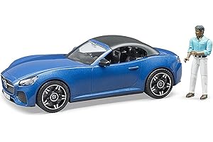 Bruder Roadster met Chauffeur