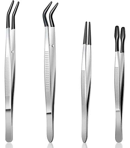 Micro pincet Cooley | lange tips voor retromolaar | Dent-Med Materials Webshop