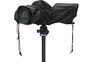 GOWENIC Cubierta de Lluvia para Cámara Profesional para Cámara DSLR, Funda de Cubierta de Lluvia de Nylon Impermeable Universal Accesorios de Cámara de Fotografía para Equipo de Lluvia de Fotografía