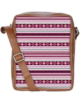 Snoogg , Damen Umhängetasche mehrfarbig multi