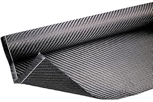 BAIWANLIN Kohlefaser Gewebe 3K Weben hochfest für Modifikation des Autos Verstärkung | 200g/m² | Größe 210mm×297mm,Twill